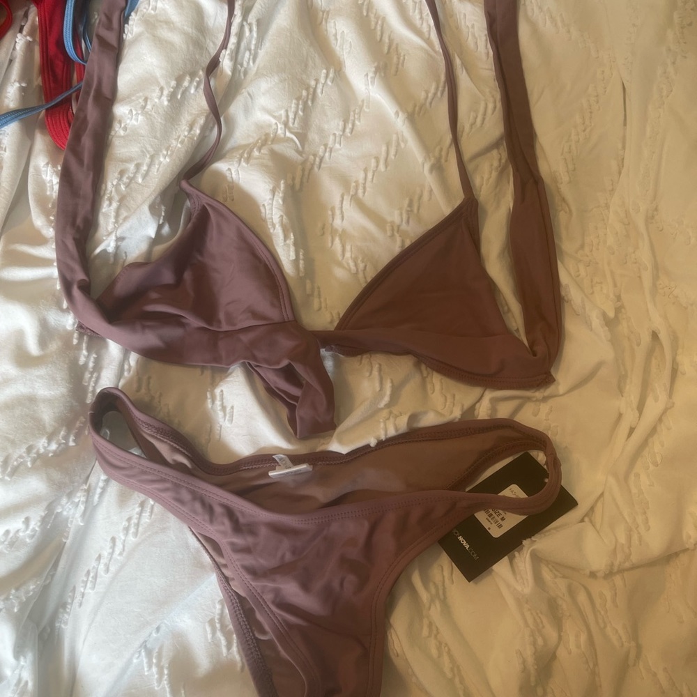 Purple bikini